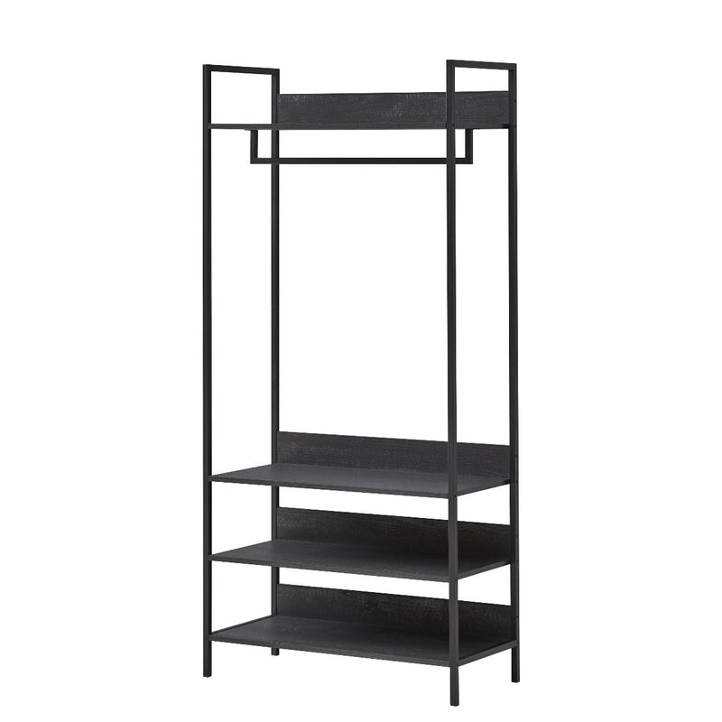 Large 4 Tier Open Wardrobe & Shelves 180cm, Coat & Garment Rack Hanging Rail Cloth Rack, Dryer Freestanding Wardrobe For Dressing Room, Bedroom