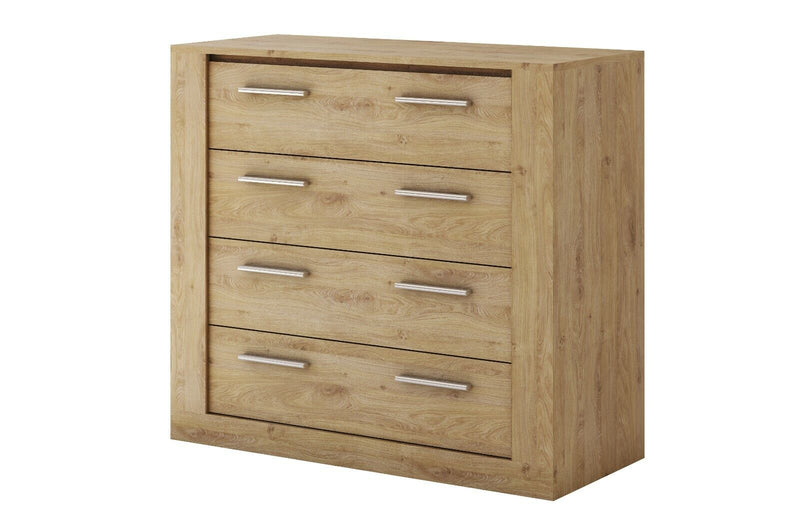 Zinsom Bedroom Chest of 4 Drawers 100cm