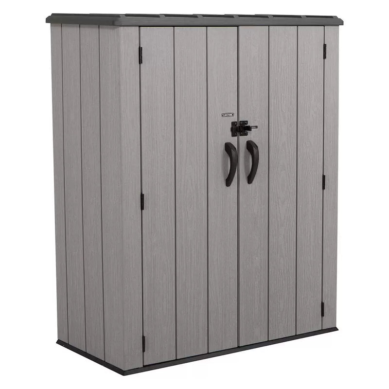 Lifetime 4ft 6" x 2ft 4" (1.4 x 0.7m) Vertical 1,510 Litre Garden Storage Shed