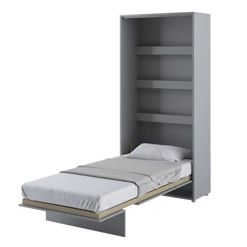 Zinsom Vertical Wall Bed Hidden Bed with Fold Down Functionality 90cm