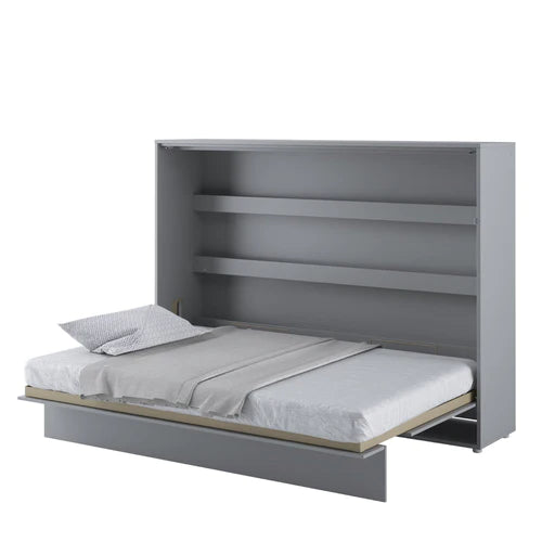 Zinsom Horizontal Wall Bed Hidden Bed with Fold Down Functionality 140cm