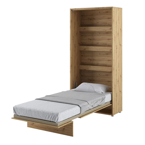 Zinsom Vertical Wall Bed Hidden Bed with Fold Down Functionality 90cm