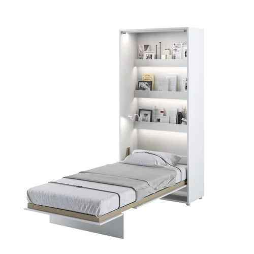 Zinsom Vertical Wall Bed Hidden Bed with Fold Down Functionality 90cm