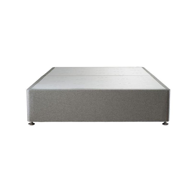 Sealy 4 Drawer Divan Base in Pebble in 4 Sizes