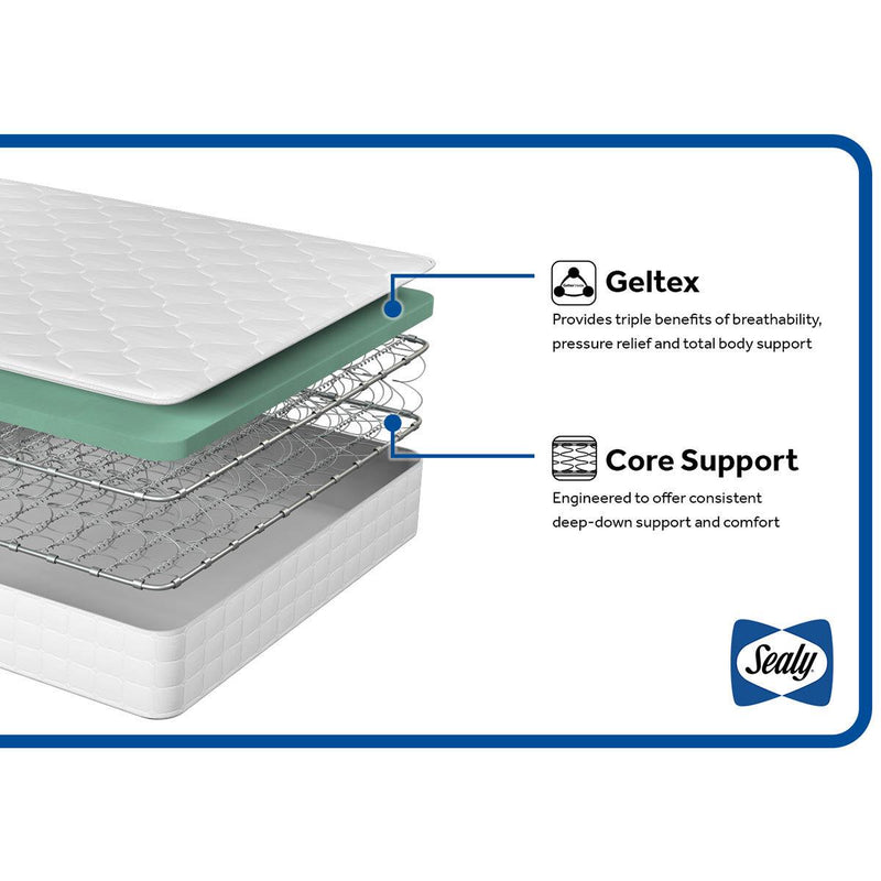 Sealy Advantage Innerspring Geltex Mattress in 4 Sizes