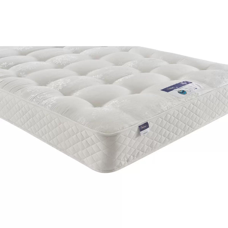 Silentnight Bexley Eco Miracoil Ortho Mattress and Divan Set in Grey in 4 Sizes