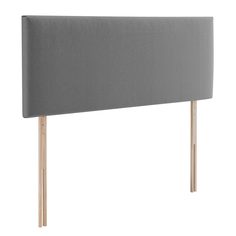 Silentnight Bexley Grey Fabric Headboard in 5 Sizes