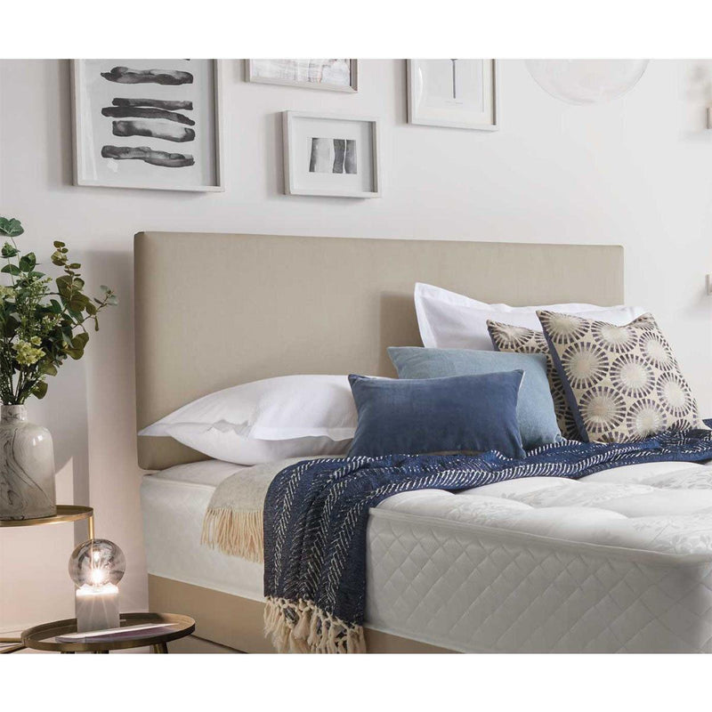 Silentnight Bexley Sandstone Fabric Headboard in 5 Sizes