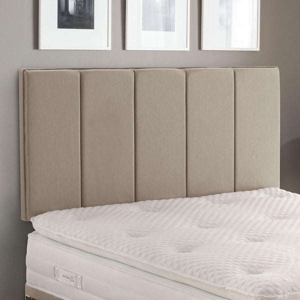 Silentnight Brescia Sandstone Fabric Headboard in 4 Sizes