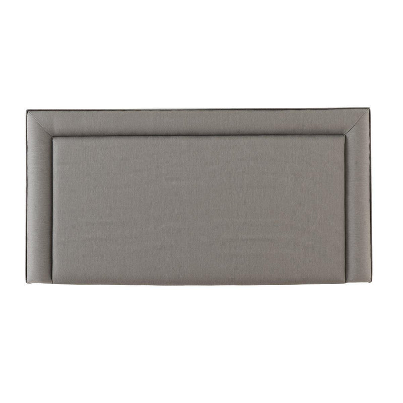 Silentnight Malvern Slate Grey Fabric Headboard in 4 Sizes